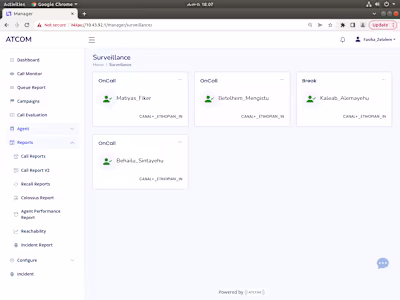 Call Center Management with IVR