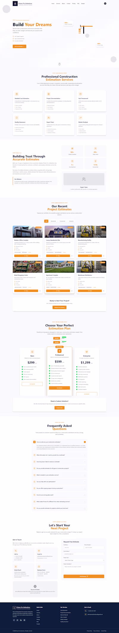 Primex Pro Estimations Website Development

Jun