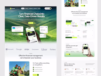 Wrapped up this landing page