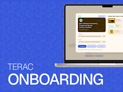 Terac Onboarding Redesign