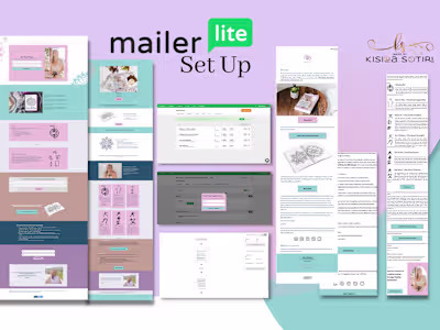 Mailer Lite Landing Pages & Automation Set Up