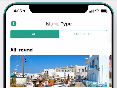 My Greek Island Mobile App (via Glide) 📱🏝