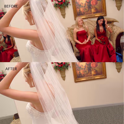 Wedding Photographer - Image Retouch