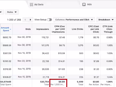 Facebook & Instagram Advertising Campaign