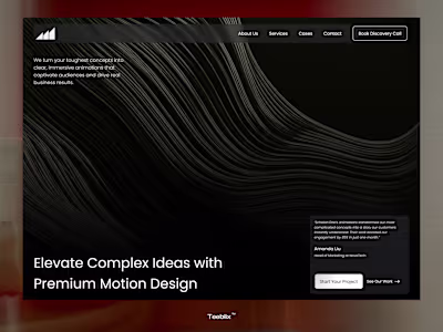 Echelon One Framer Website Development