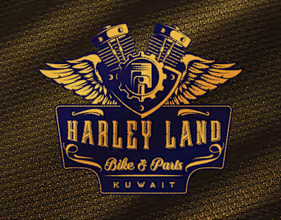 Harley Land Premium Logo Design