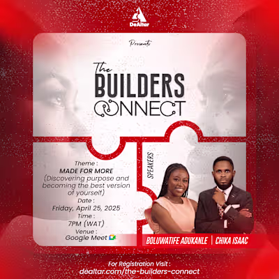 The Builders Connecr | DeAltar | Made For More