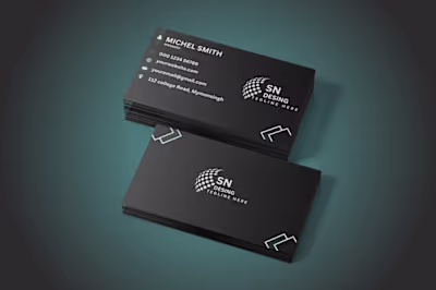 Designed a sleek, modern business