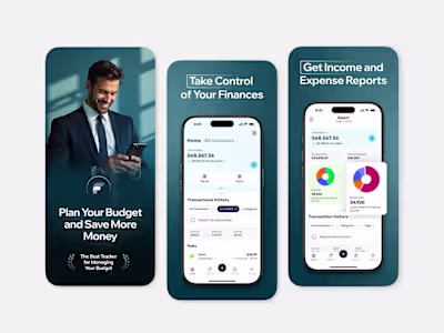 Budget Tracker App Screenshots