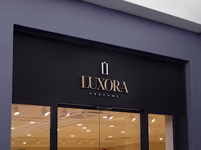 Luxora Perfumes Brand Identity