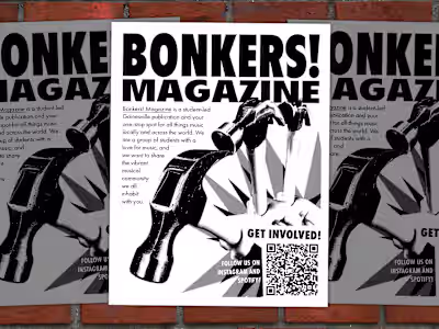Bonkers! Magazine Flyer