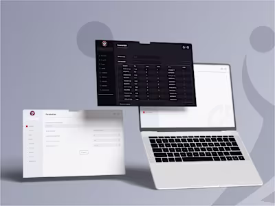 FF Handball Management Software Dashboard UI/UX Design