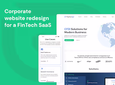 Landing page SaaS