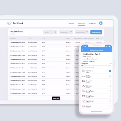 RentCheck Inspection Platform Redesign
