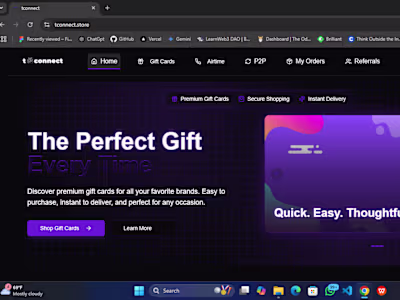 Online Gift Card Store 