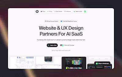 Bricx Website (Framer Development)