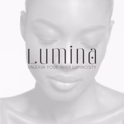 Lumina Skincare Logo Design