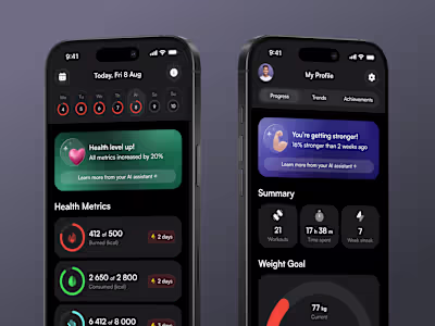 Health & Fitness App Development