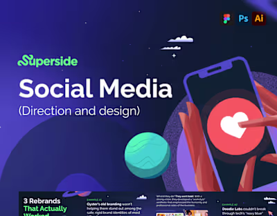 Superside | Social Media | Direction and Design