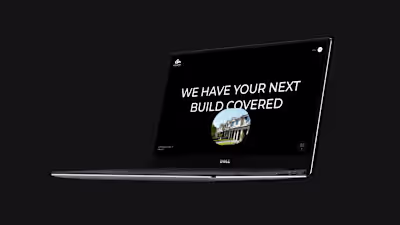 House renovation Company Website redesign