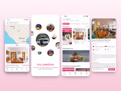 Villanesia App - Booking Villa App