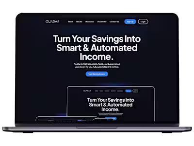 Quasar Systems Website Redesign