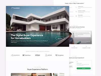 Foundation — Web Design and Framer Development