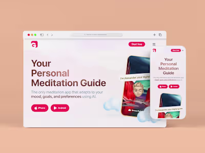Webflow Website 