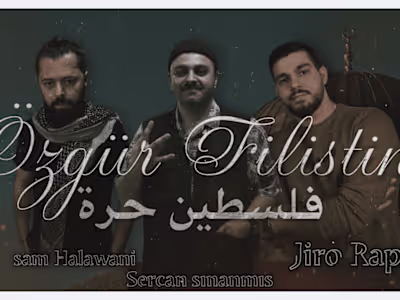 فلسطين حره جيرو راب سام حلواني سارجان سنانمش Özgür Filistin JİR…