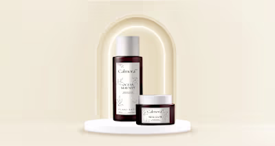 Luxuriöses Produkt-Design für Calmora Spa