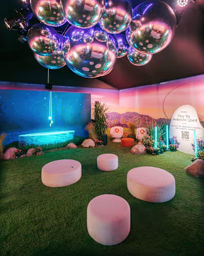 Another activation I designed and produced for Coachella Mus...