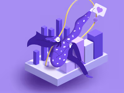 3D+2D illustrations for Graphy 