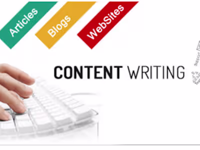 Driven Traffic and Engagement with Content Writing.