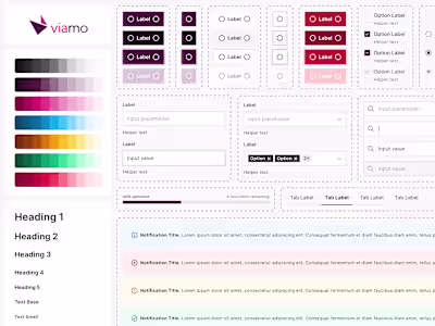 Viamo Design System: From Concept to Production