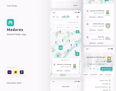 Madares App | UX UI Design
