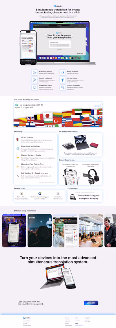 Link3rs – AI Translator Web