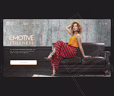  Photography Landing Page UI – Modern Web Design