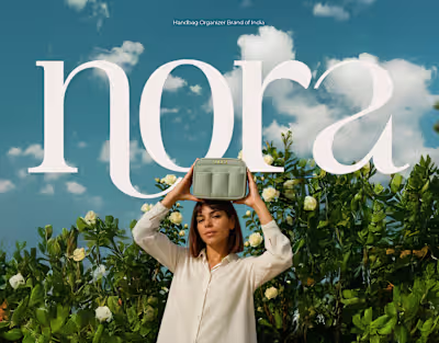 Nora Branding & Logo Animation | Handbag Organizers