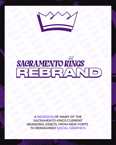 Sacramento Kings Social Graphics Rebrand