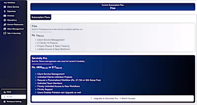 Servinify is a Workspace-as-a-Service (WaaS)