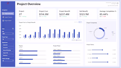 This Project Overview Dashboard provides