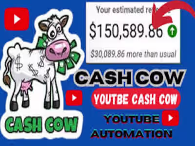 I will promote your channel organically with cash cow videos 