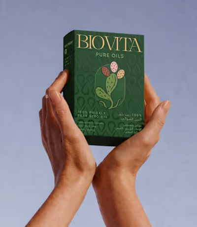 Premium branding and packaging for pure oils brand