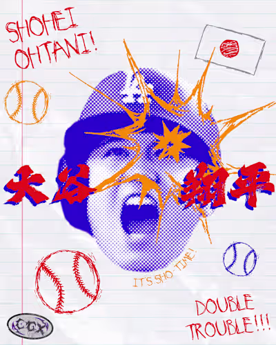 Shohei Ohtani Tribute Poster