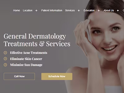 Copywriter for Farah Dermatology.
