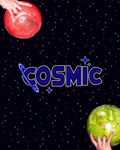 Cosmic Bowl Brand Identity 🎳