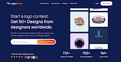 LogoArena Crowdsourced Design Platform Development