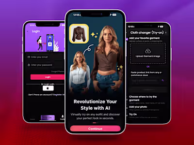 An AI-powered virtual try-on fashion