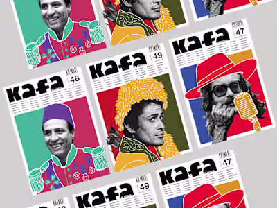 Editorial Design | Kafa Magazine