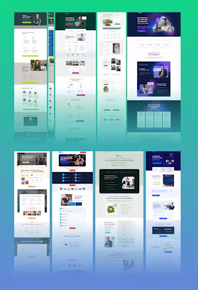 Converting landing page designs